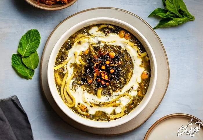 آش رشته یک غذای محبوب ماه رمضان در اردبیل آش رشته